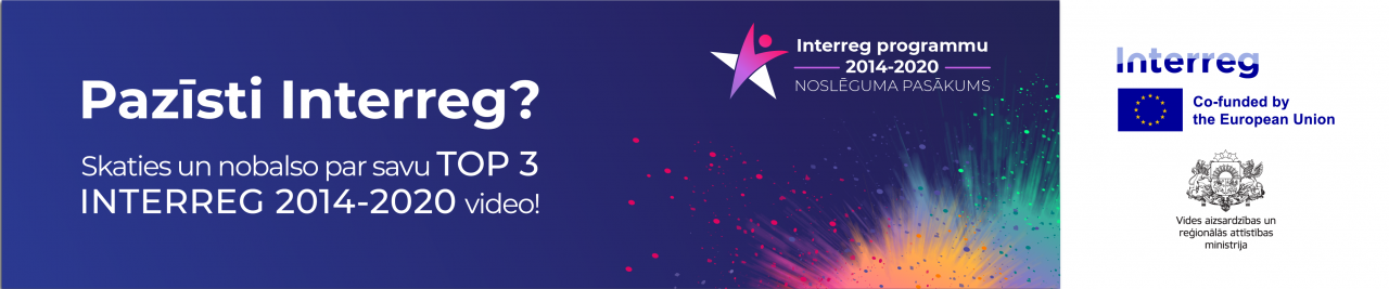 Interreg a Majaslapas Lielais baneris