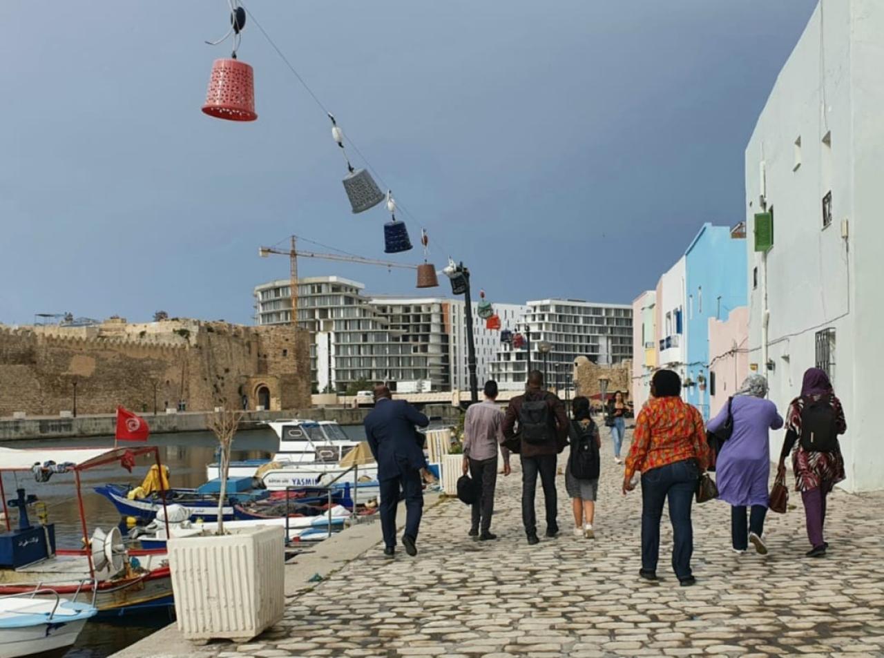 City visit in Bizerte, Tunisia