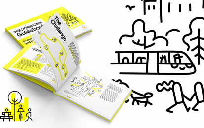 Walk'n' Roll Cities Guidebook Cover