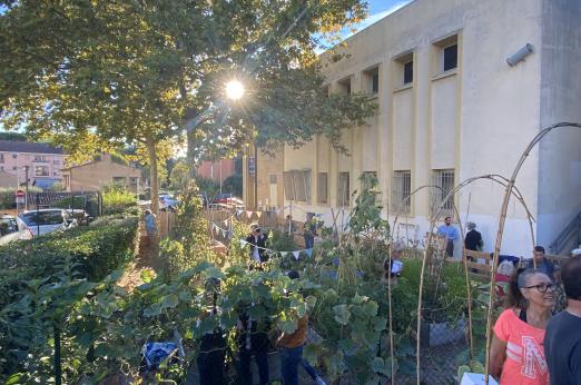 Urban garden in Mouans-Sartoux (FR) - Photo by François Jégou