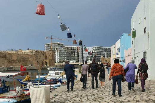 City visit in Bizerte, Tunisia